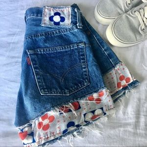 High Waist Vintage Levi Shorts
